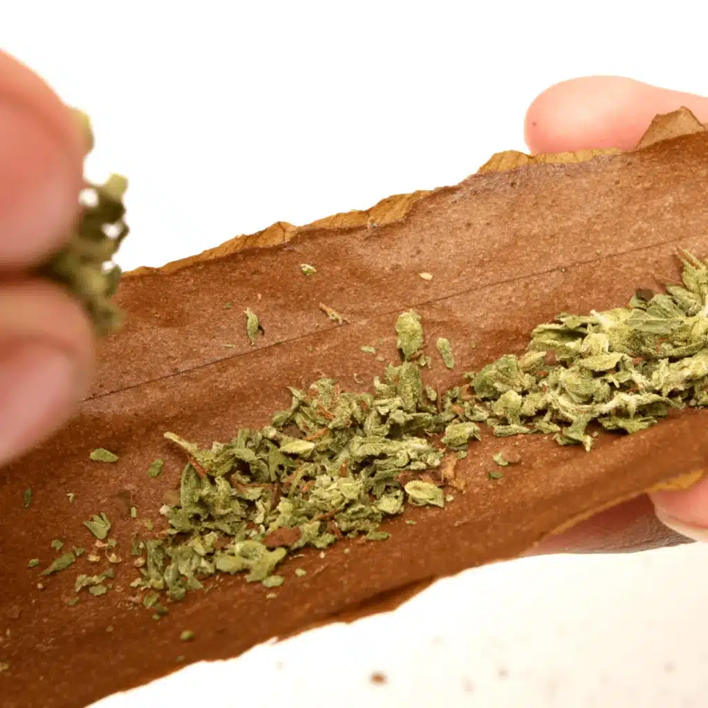 blunt during the rolling process