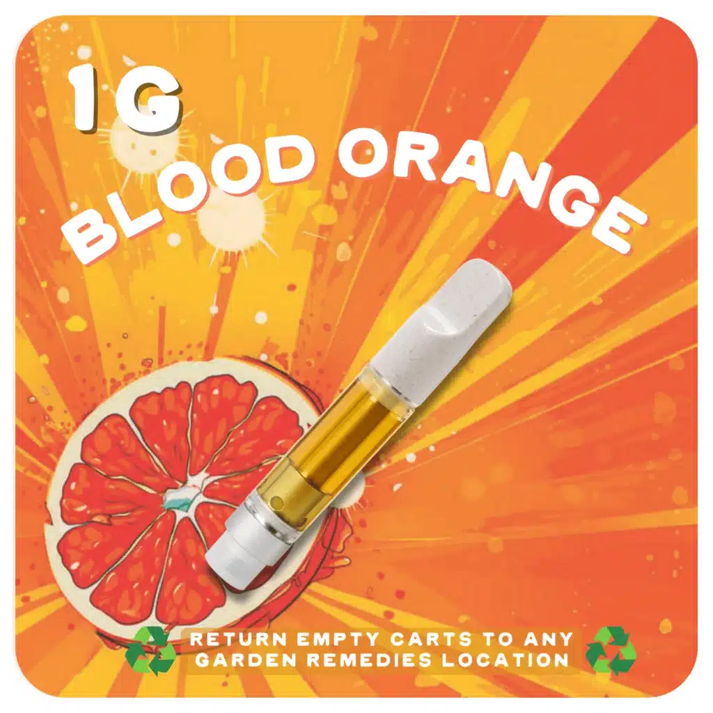 High Flavor Blood Orange Vape menu image