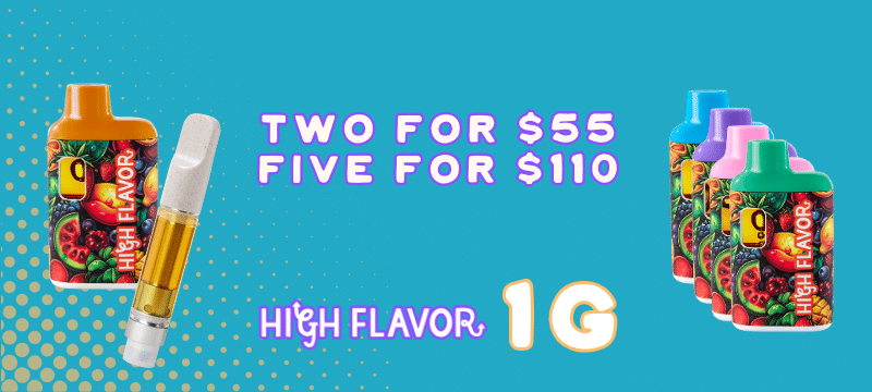 High Flavor banner