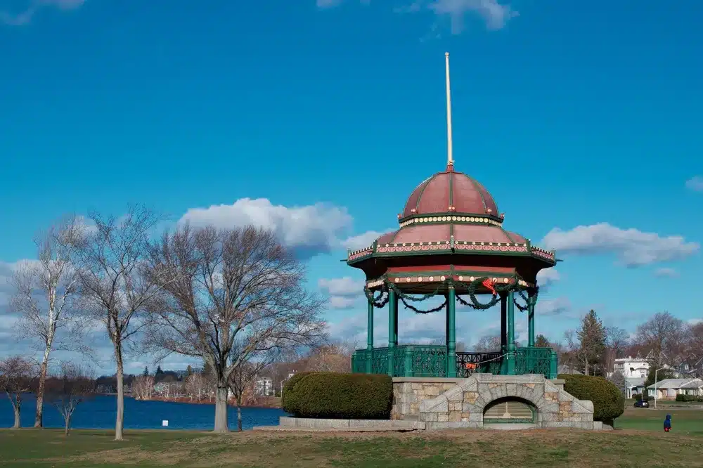 Wakefield MA stock photo