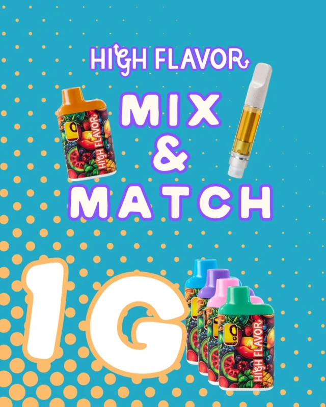 HighFlavor Mix and Match. Get all the flavor.