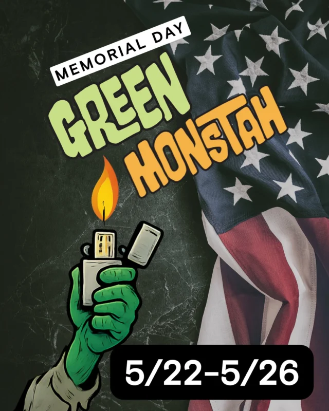 Garden Remedies is proud to memorialize those whom we have lost this memorial day weekend. We recognize that our freedoms have been protected thanks to the great men and women who serve and die for this country. Join us in reflection but also the celebration of life as we enter these warm summer months. As you gear up for weekend barbecues and time with family and friends, remember to bring a Green Monstah PR. Let's celebrate the lives of all whom have served this country together!