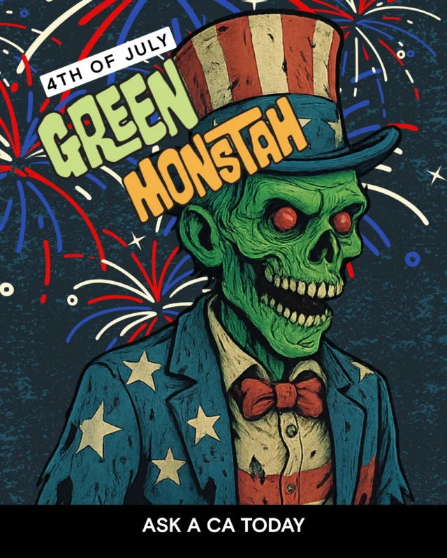 The Green Monstah wants you to "Ask a CA Today"