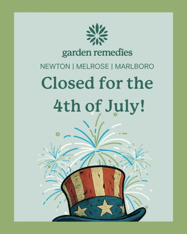 Be Prepared: All retail locations are closed July 4th. 
Celebrate safely and don't lose any phalanges.